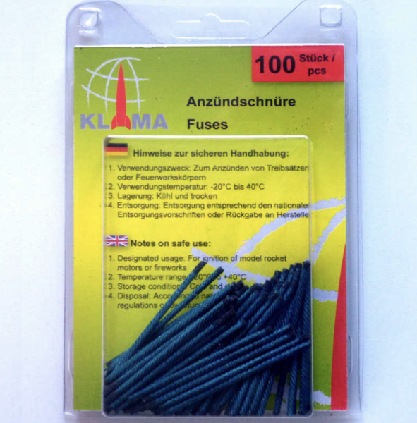 Anzündschnüre 100x Stück